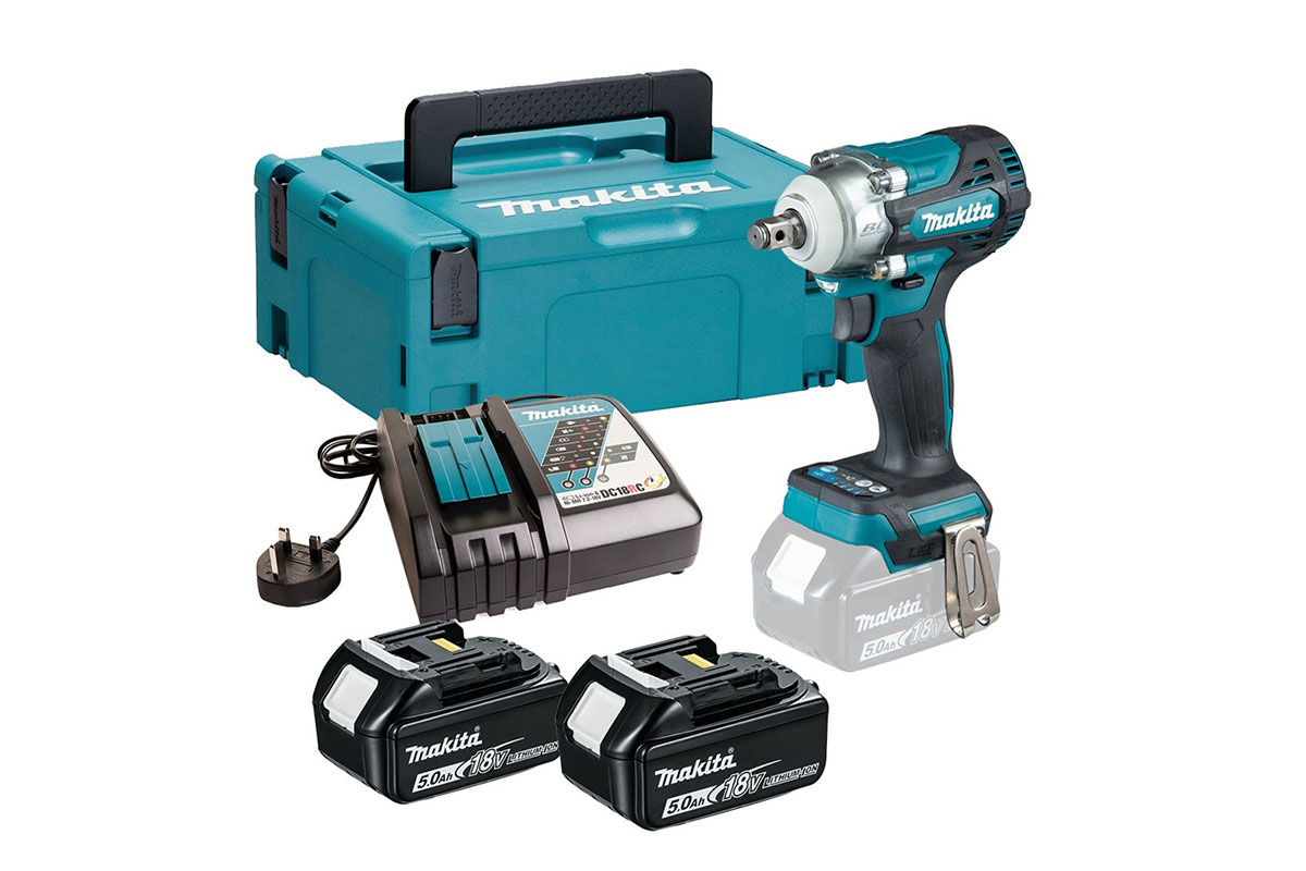 Máy siết bu lông pin 18V Makita DTW300RTJ