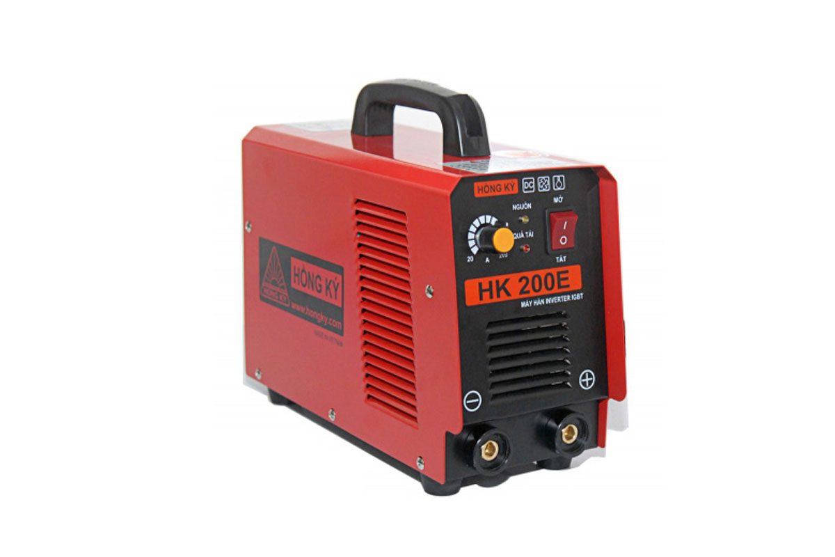 Máy hàn que MMA Inverter 200A 220V Hồng Ký HK200E