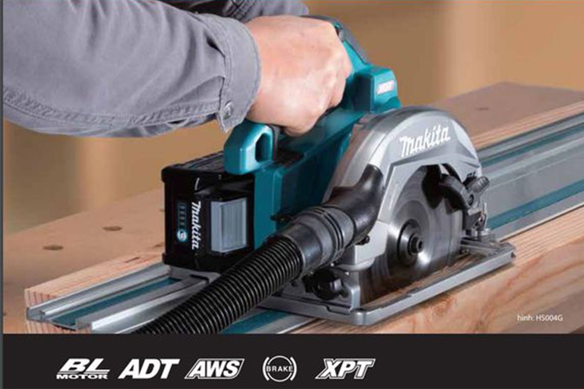 Thân máy cưa đĩa 190mm Pin 40V Makita HS004GZ