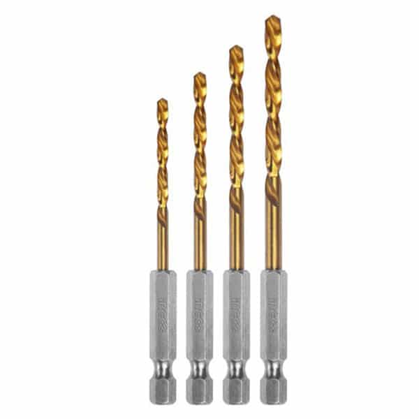 Bộ 4 Mũi Khoan Kim Loại Hss INGCO AKD1401