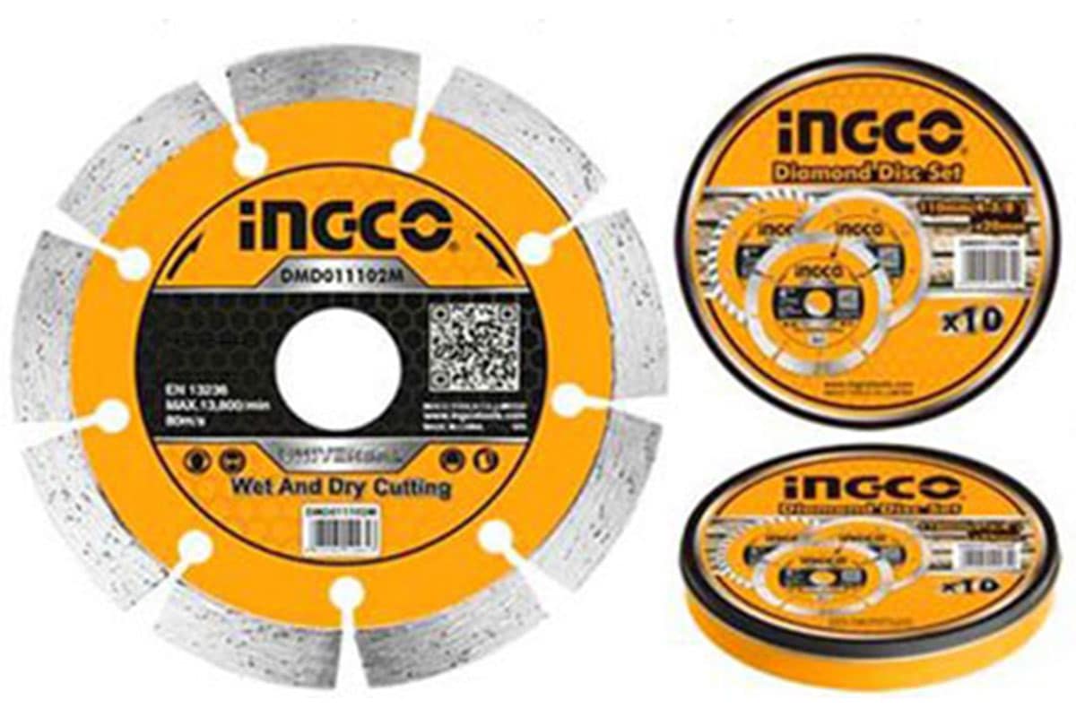 Đĩa cắt gạch khô 180x22.2mm INGCO DMD011802M