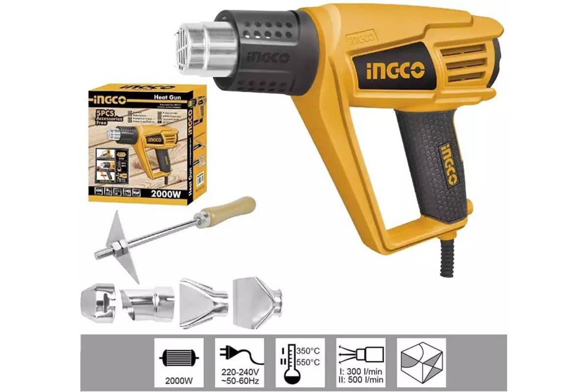 Máy thổi nhiệt INGCO HG20008