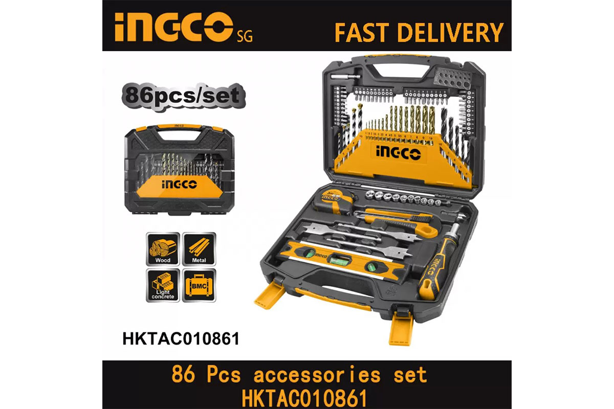 Bộ 86 Món Dụng Cụ INGCO HKTAC010861