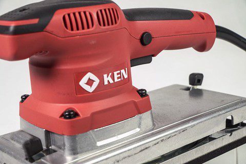 Máy chà nhám chữ nhật Ken 9235