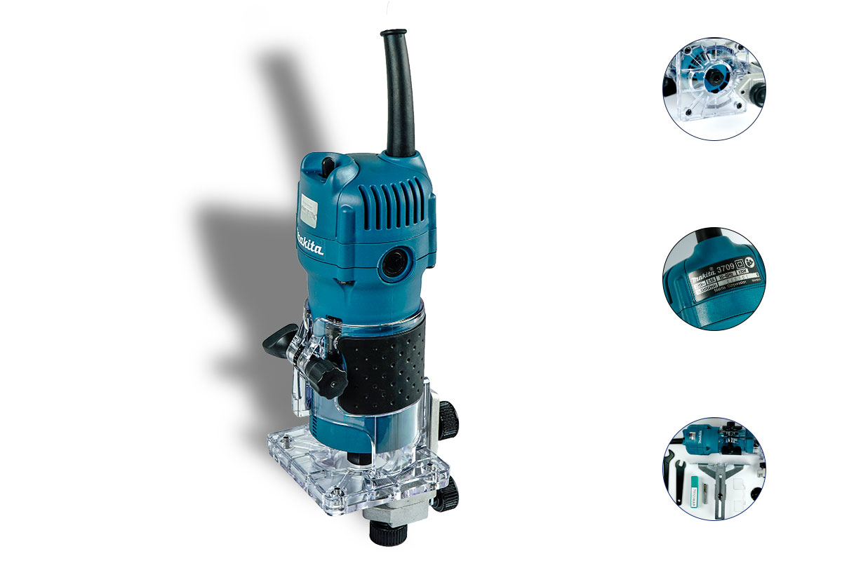 Máy phay 6mm Makita 3709