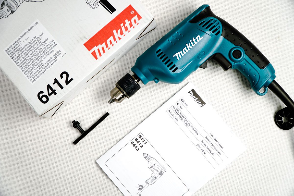 Máy khoan sắt 10mm Makita 6412