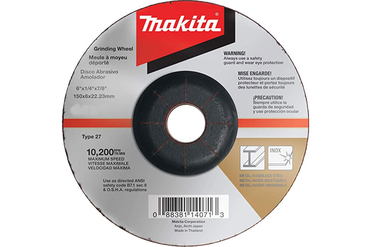 Đá mài inox 150x6x16mm A36P/WA36N Makita A-80846