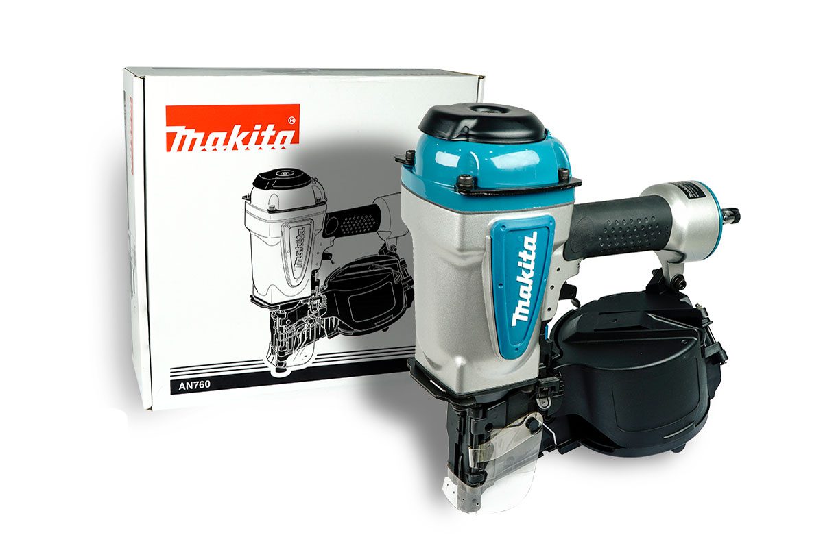 Máy bắn đinh cuộn pallet hơi 75mm Makita AN760