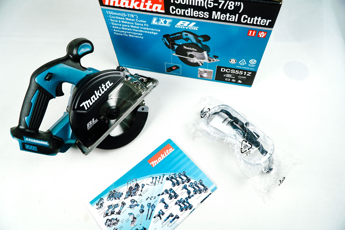 Thân máy cắt kim loại pin 18V Makita DCS551Z
