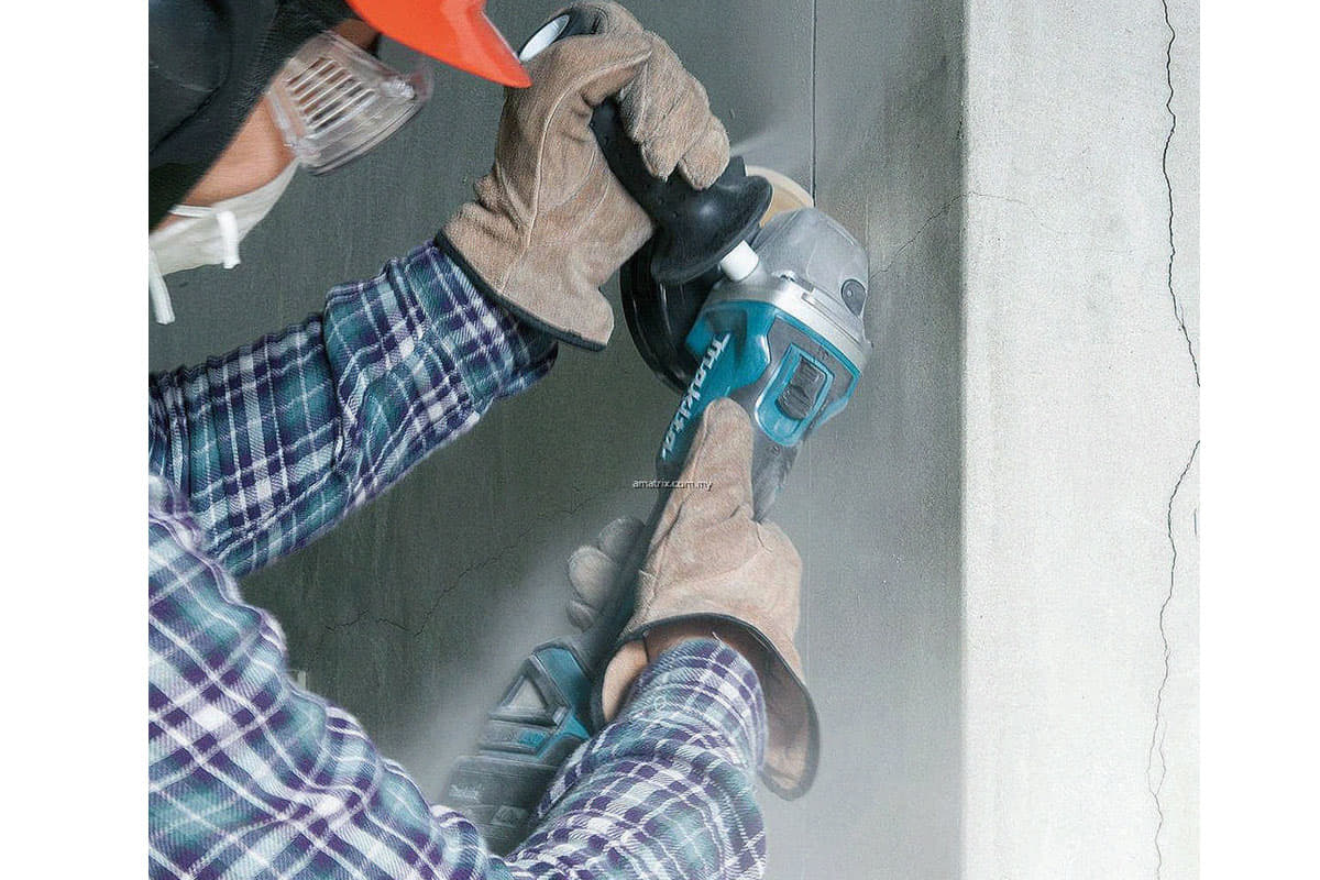 Máy mài góc pin 18V 100mm Makita DGA404RME