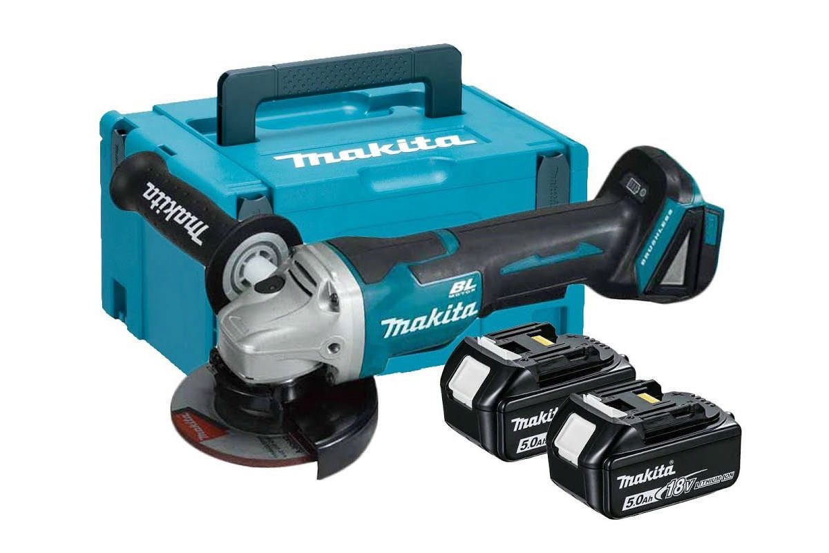 Máy mài góc pin 18V 100mm Makita DGA404RTJ2