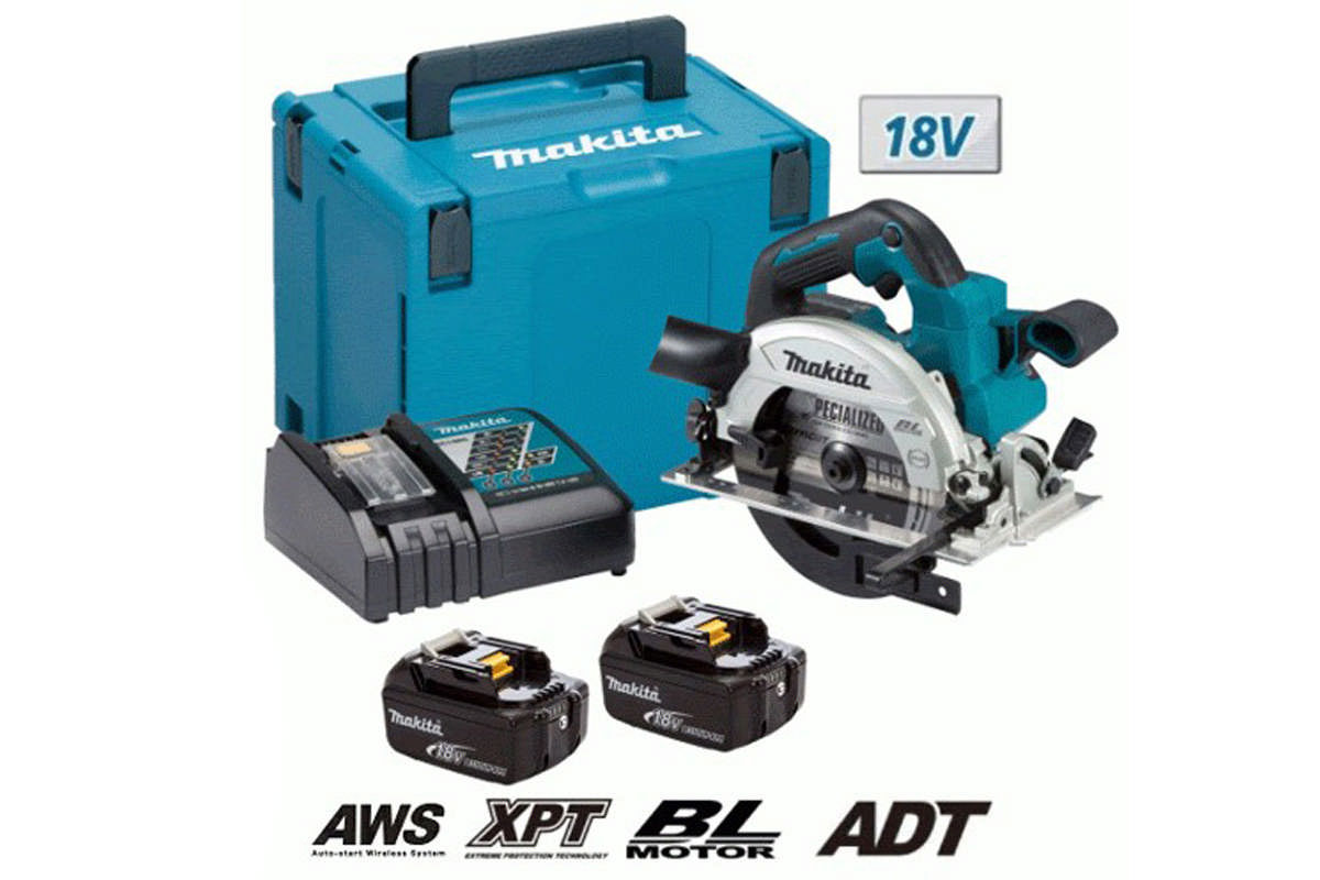Máy cưa đĩa 165mm pin 18V Makita DHS661RFJ