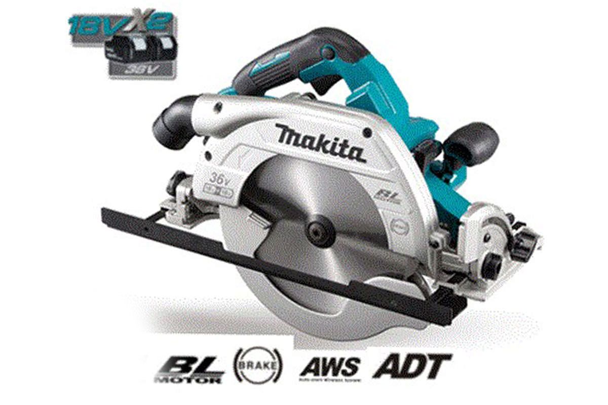 Thân máy cưa đĩa 165mm pin 18V Makita DHS661Z