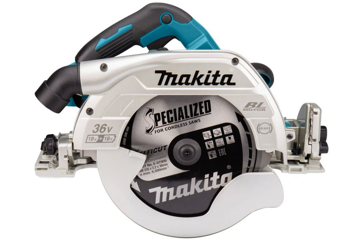 Thân máy cưa đĩa 235mm Pin 18V Makita DHS900Z