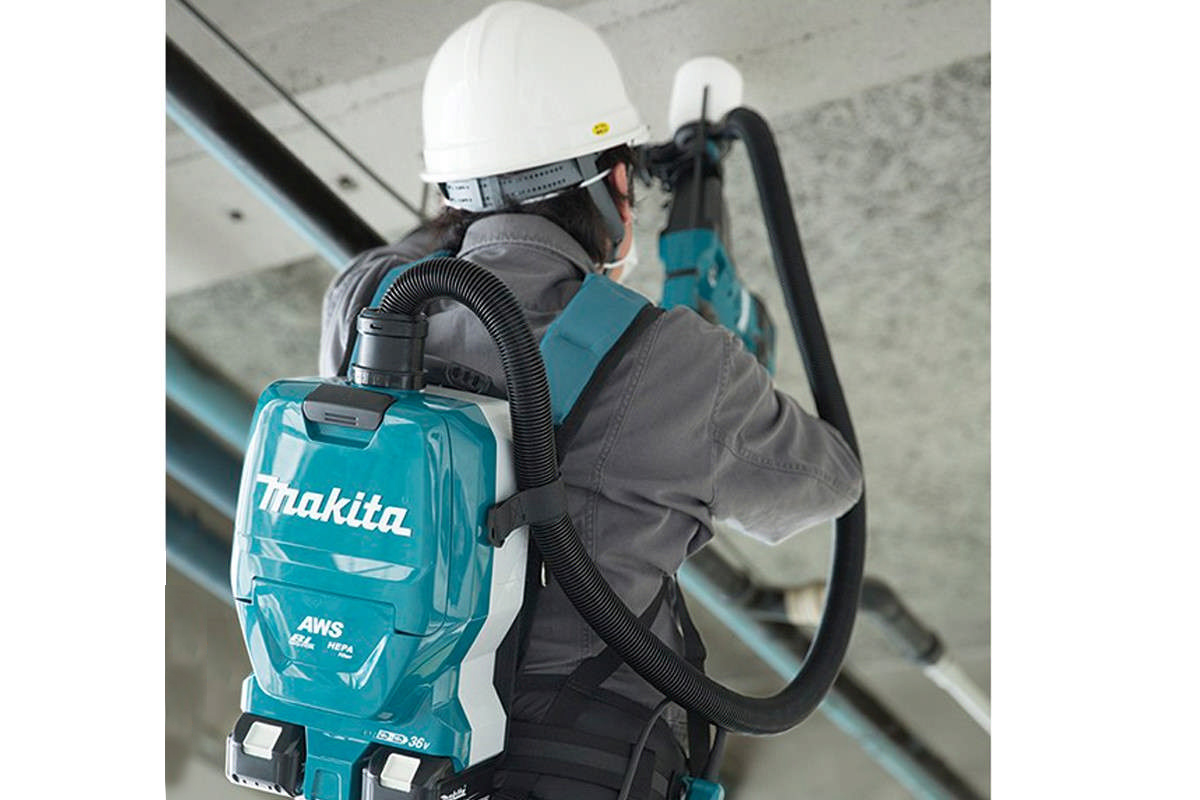 Thân máy hút bụi đeo vai 2 pin 18V Makita DVC265ZX