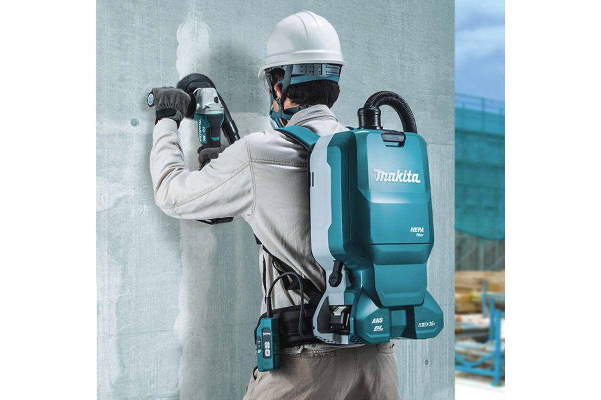 Thân máy hút bụi đeo vai 2 pin 18V Makita DVC665Z