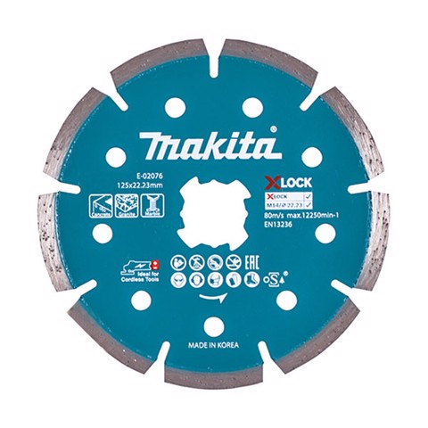 Lưỡi cắt kim cương X-LOCK 125mm Makita E-02076