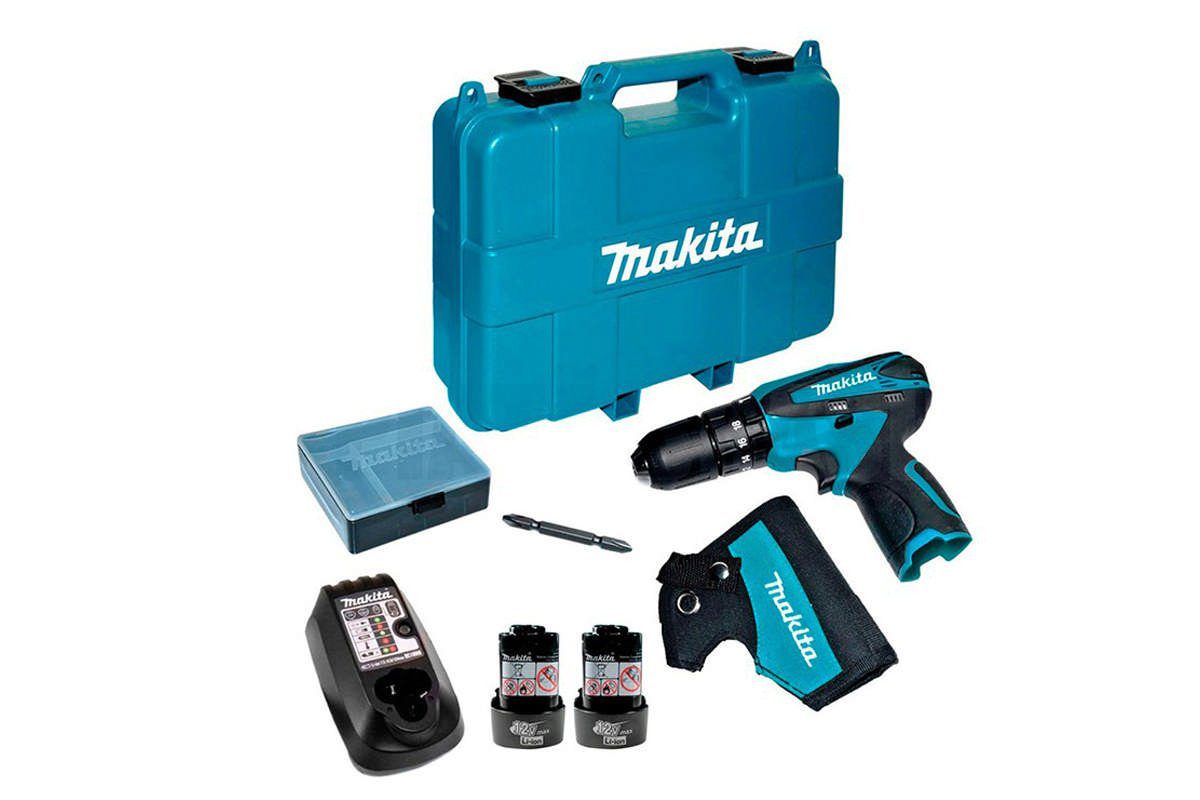 Máy khoan búa vặn vít pin 10.8V Makita HP330DWE