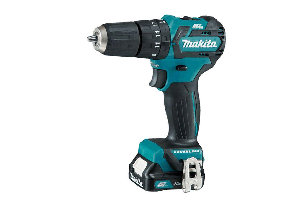 Máy khoan búa vặn vít pin 12V Makita HP332DSAE