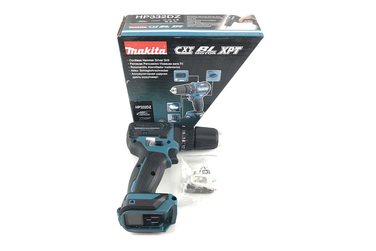 Máy khoan búa vặn vít pin 12V Makita HP332DZ