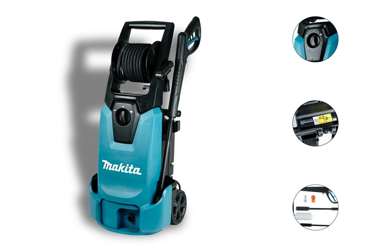 Dụng cụ xịt rửa áp lực cao Makita HW1300