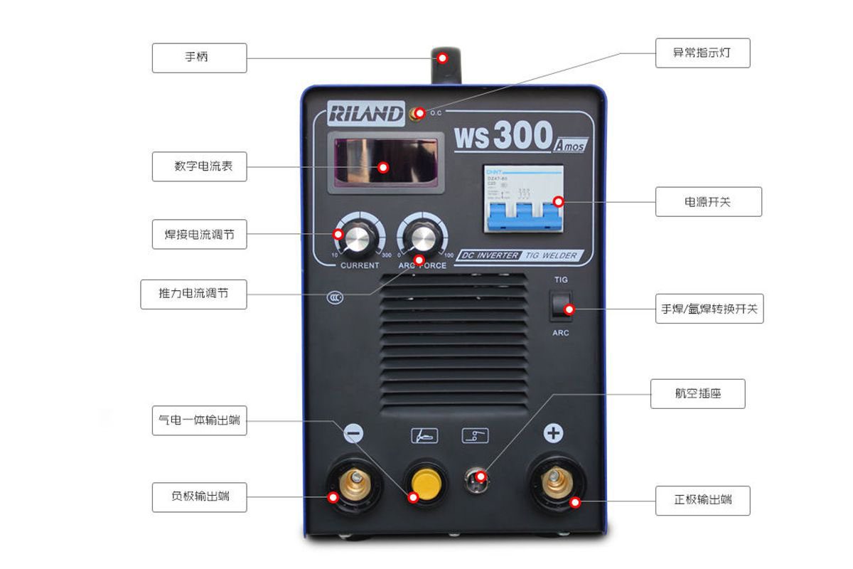 Máy hàn TIG Riland WS 300A Inverter