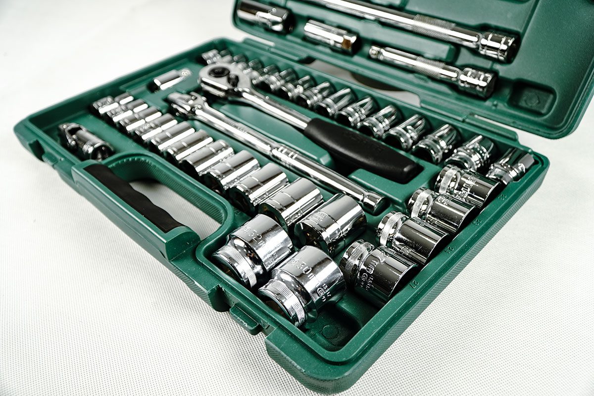 Bộ đầu tuýp 46 chi tiết Sata 09006