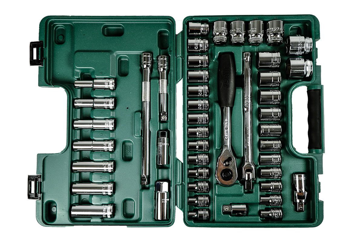 Bộ đầu tuýp 46 chi tiết Sata 09006