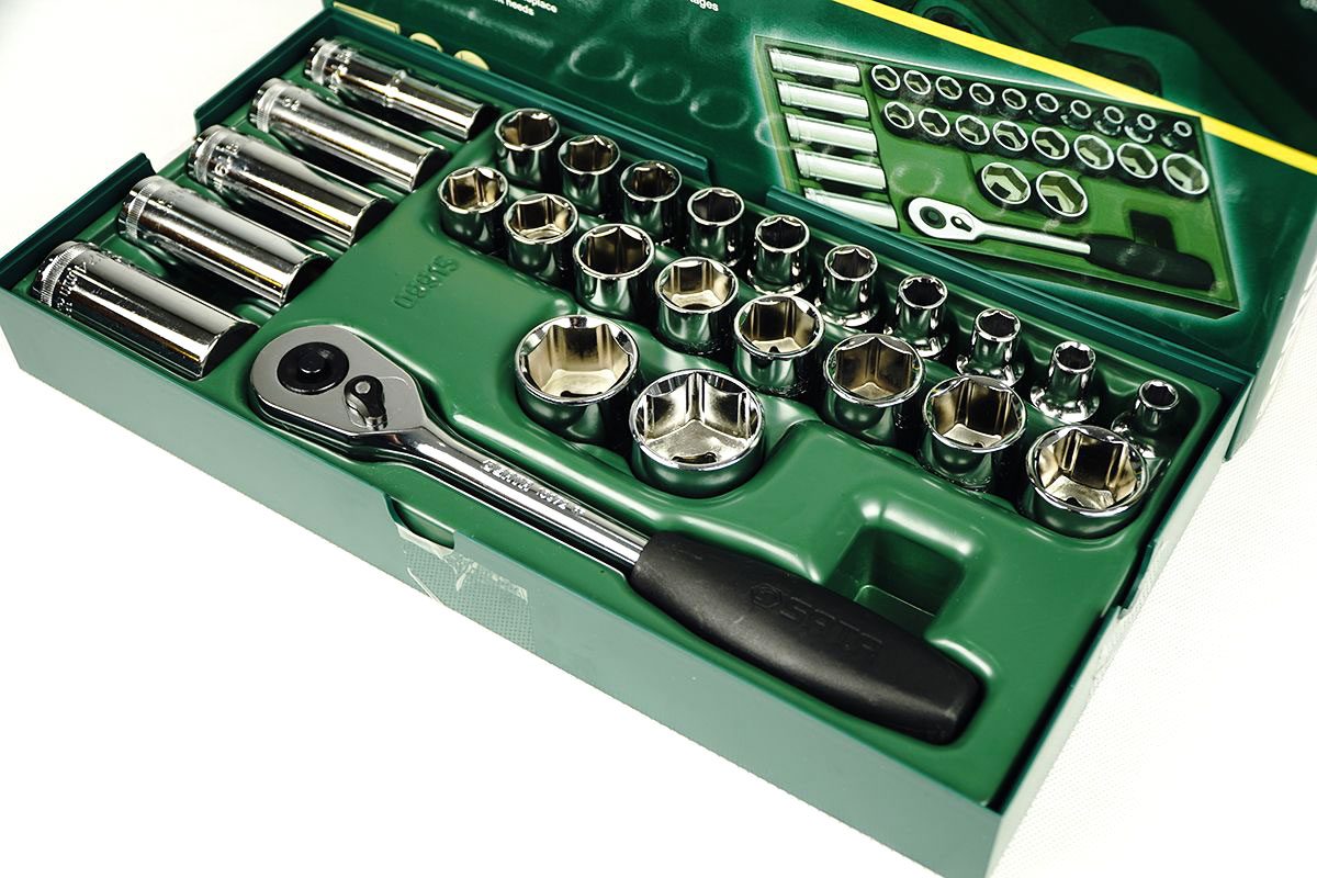 Bộ khay đầu tuýp 26 chi tiết Sata 09915