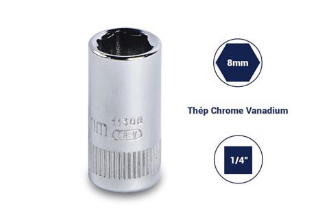 Đầu tuýp 6 cạnh 1/2in - 17mm Sata 13308
