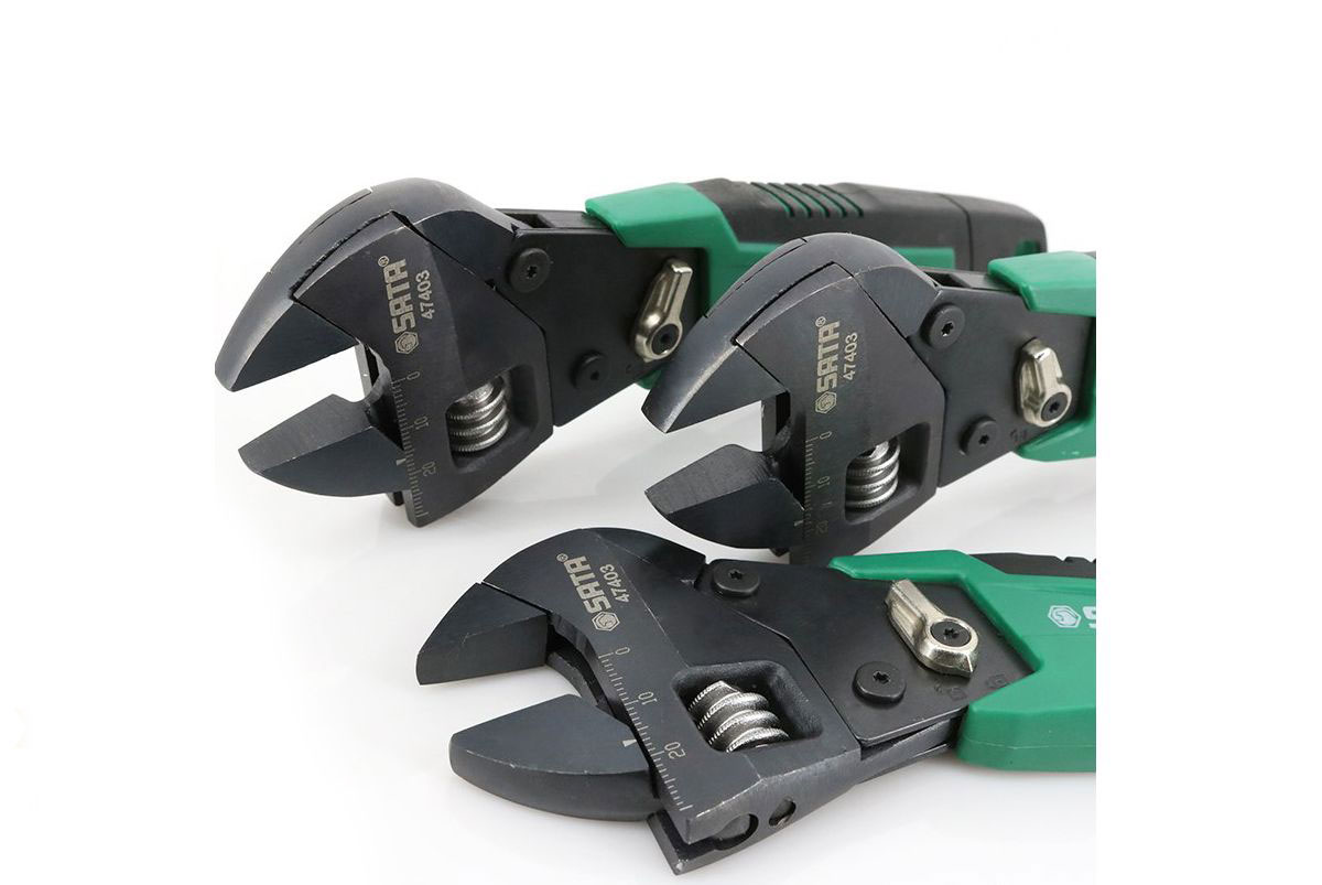 Mỏ lết tự động 8in/215mm Sata 47403