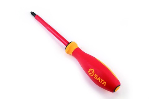 Tuốc nơ vít bake 3x150mm VDE cách điện 1000V Sata 61214