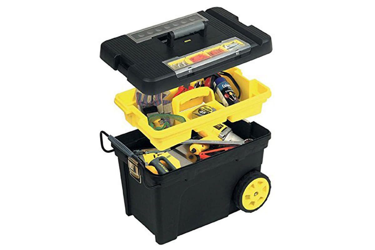 Hộp dụng cụ (nhựa) có bánh xe 61x42x38cm Stanley 1-92-904
