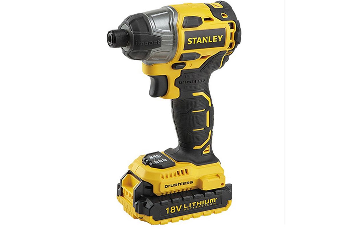 Máy vặn vít động lực pin 18V Stanley SBI201D2K-B1