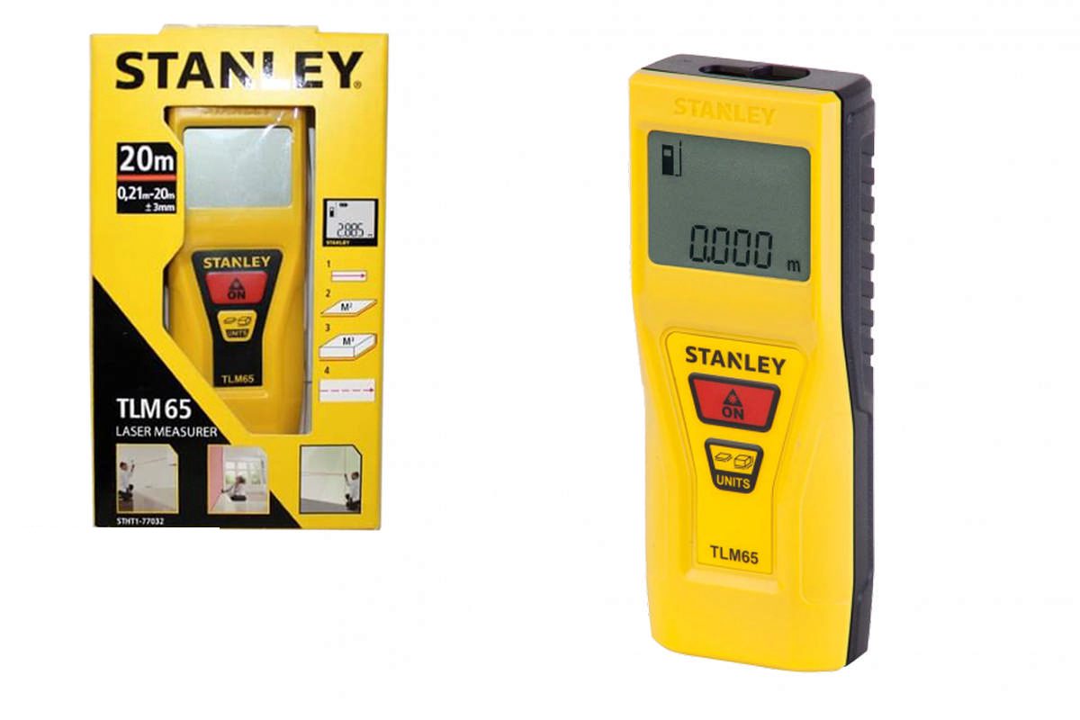 Máy đo khoảng cách laser 20m TLM65 Stanley STHT1-77032