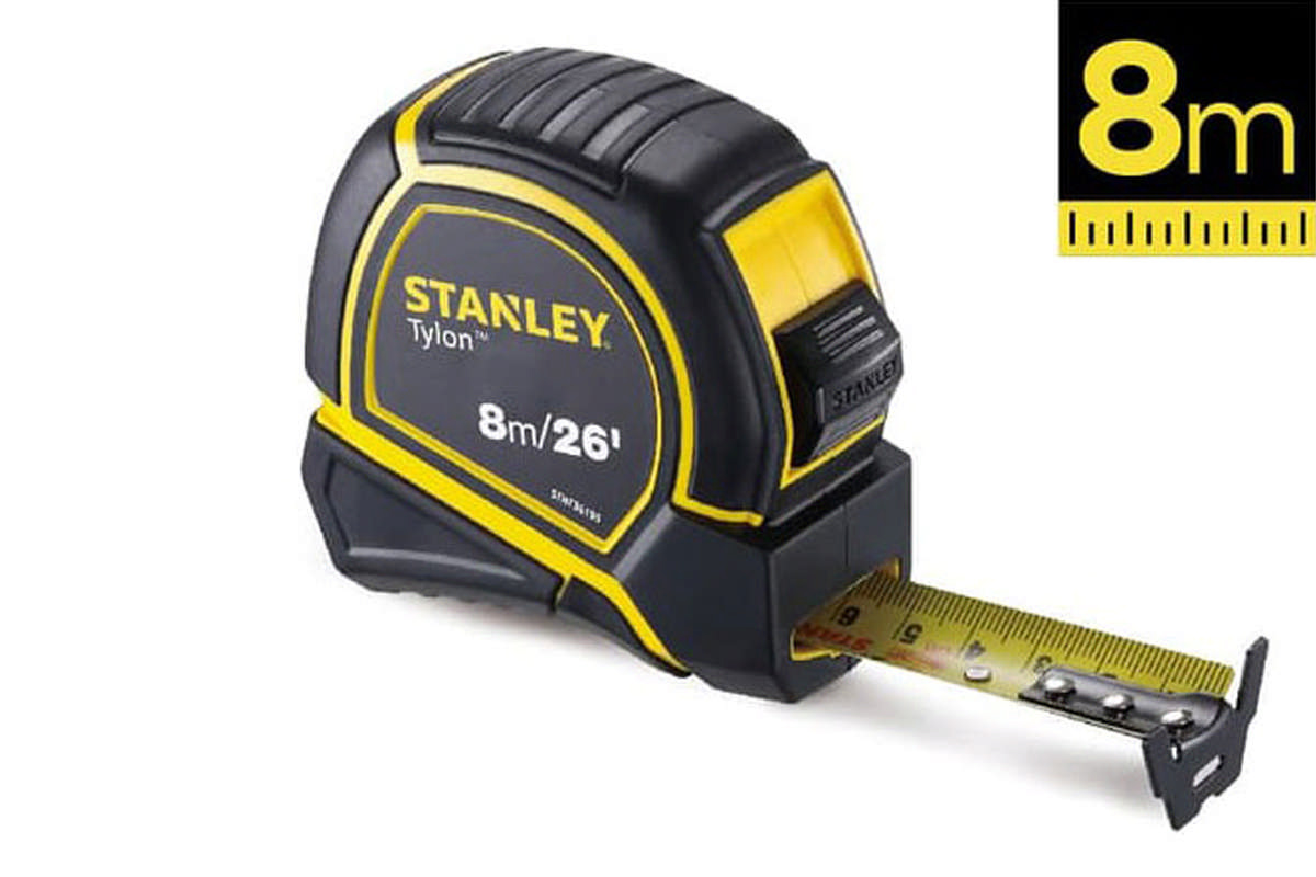 Thước cuộn Tylon 8M/26-25MM Stanley STHT36195