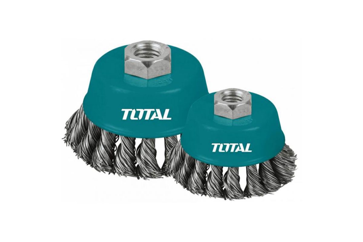 Chén cước thép xoắn 100mm Total TAC32042