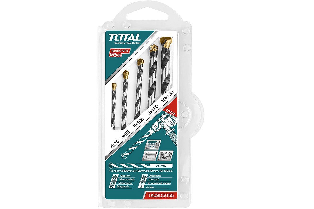Bộ 5 mũi khoan bê tông 4-10mm Total TACSD5055
