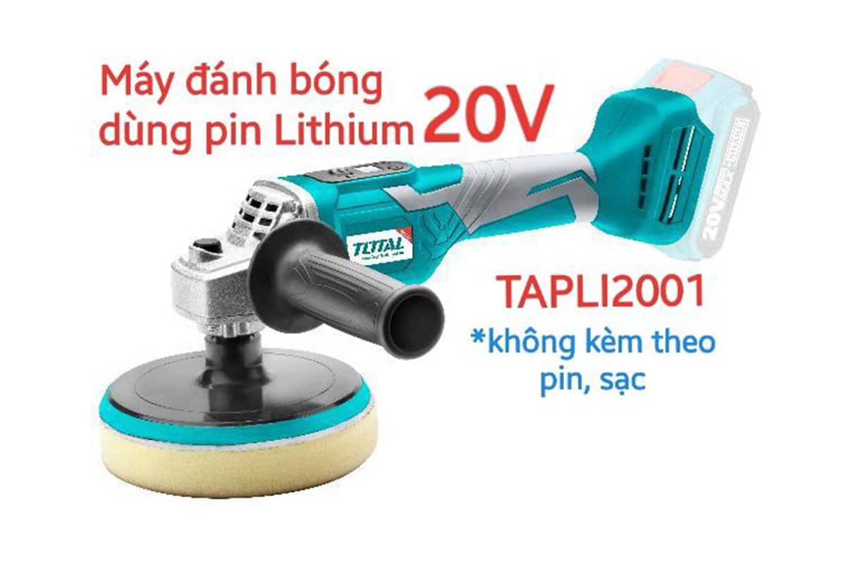 Máy đánh bóng 150mm pin 20V TOTAL TAPLI2001