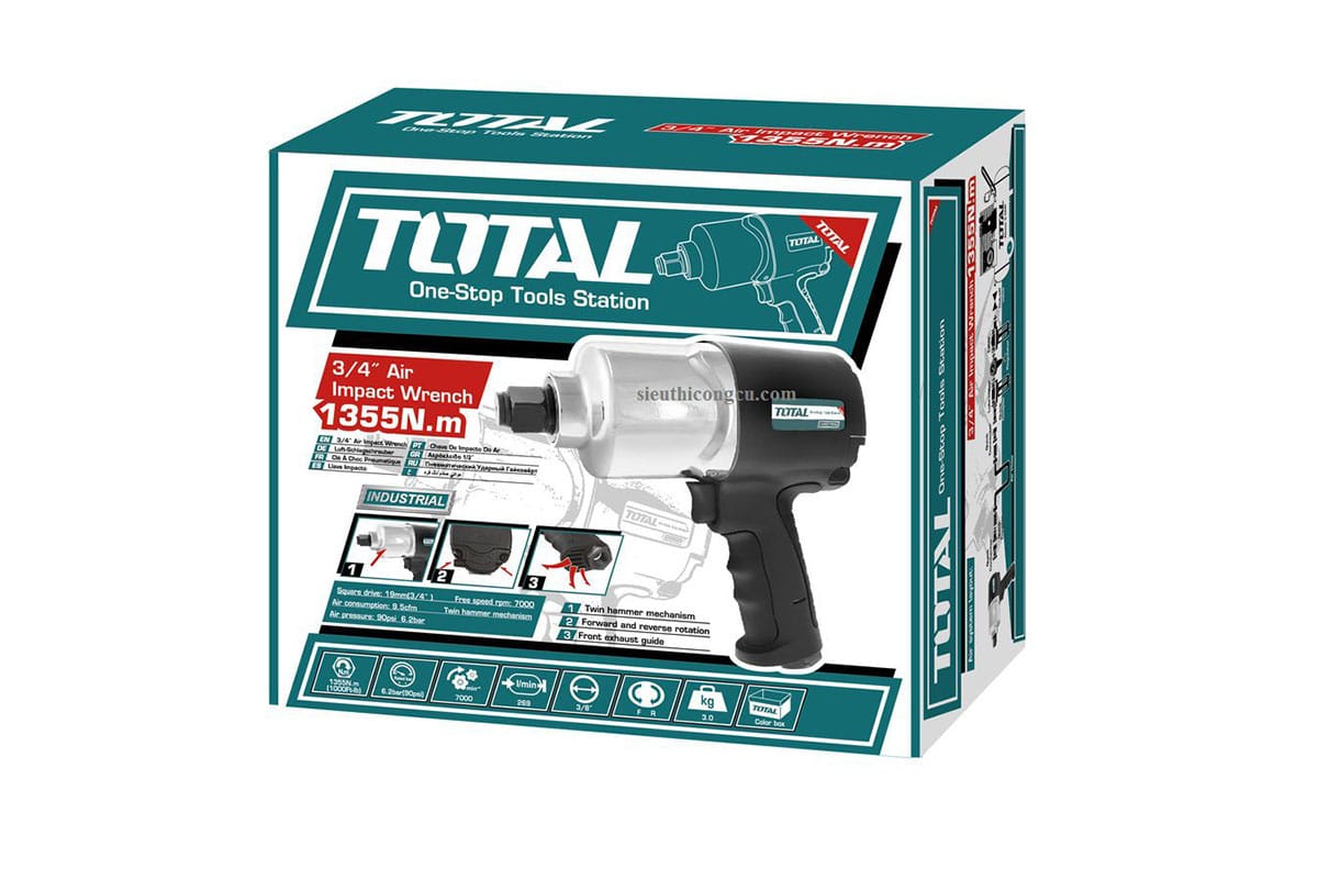 Máy siết bu lông hơi Total TAT40341