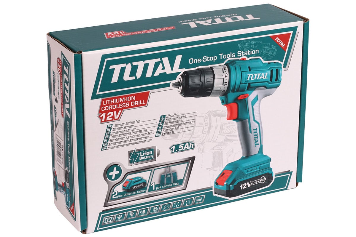 Máy khoan pin 12V Total TDLI1222