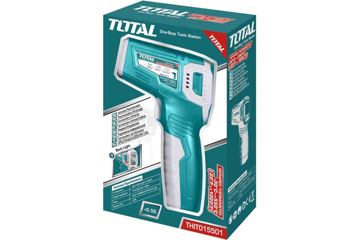 Máy đo nhiệt kế hồng ngoại Total THIT015501