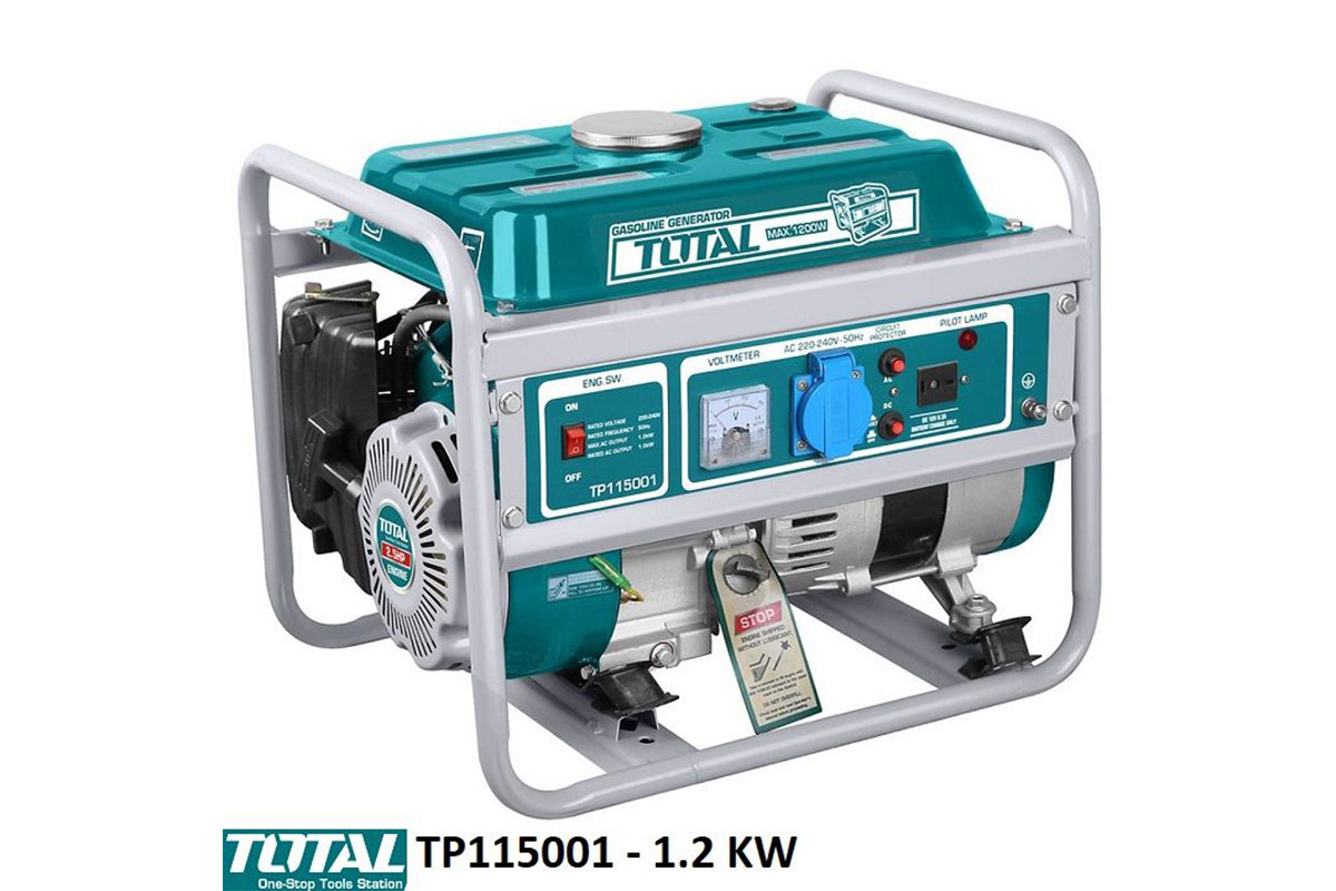 Máy phát điện xăng Total TP115001