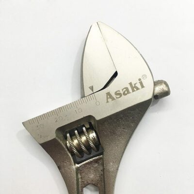 Mỏ lết hợp kim Ni-Fe chống trượt 6''/150mm Asaki AK-0400