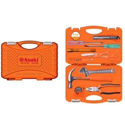 Bộ dụng cụ gia đình 12 chi tiết Asaki AK-9782