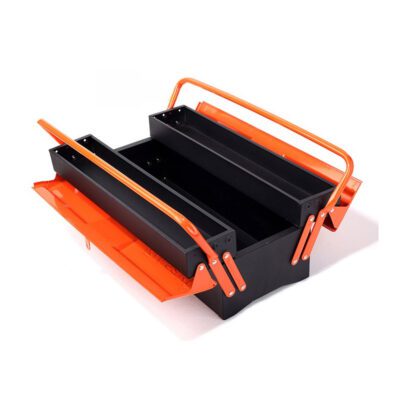 Thùng đồ nghề bằng sắt 2 ngăn 50x20x18cm Asaki AK-9956