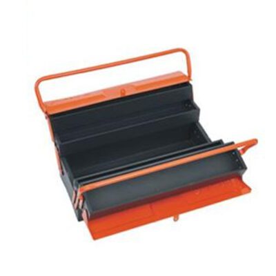 Thùng đồ nghề bằng sắt 2 ngăn 50x20x18cm Asaki AK-9956
