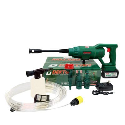 Bộ máy rửa xe kèm pin, sạc Dekton M21-SRX775-SETPIN