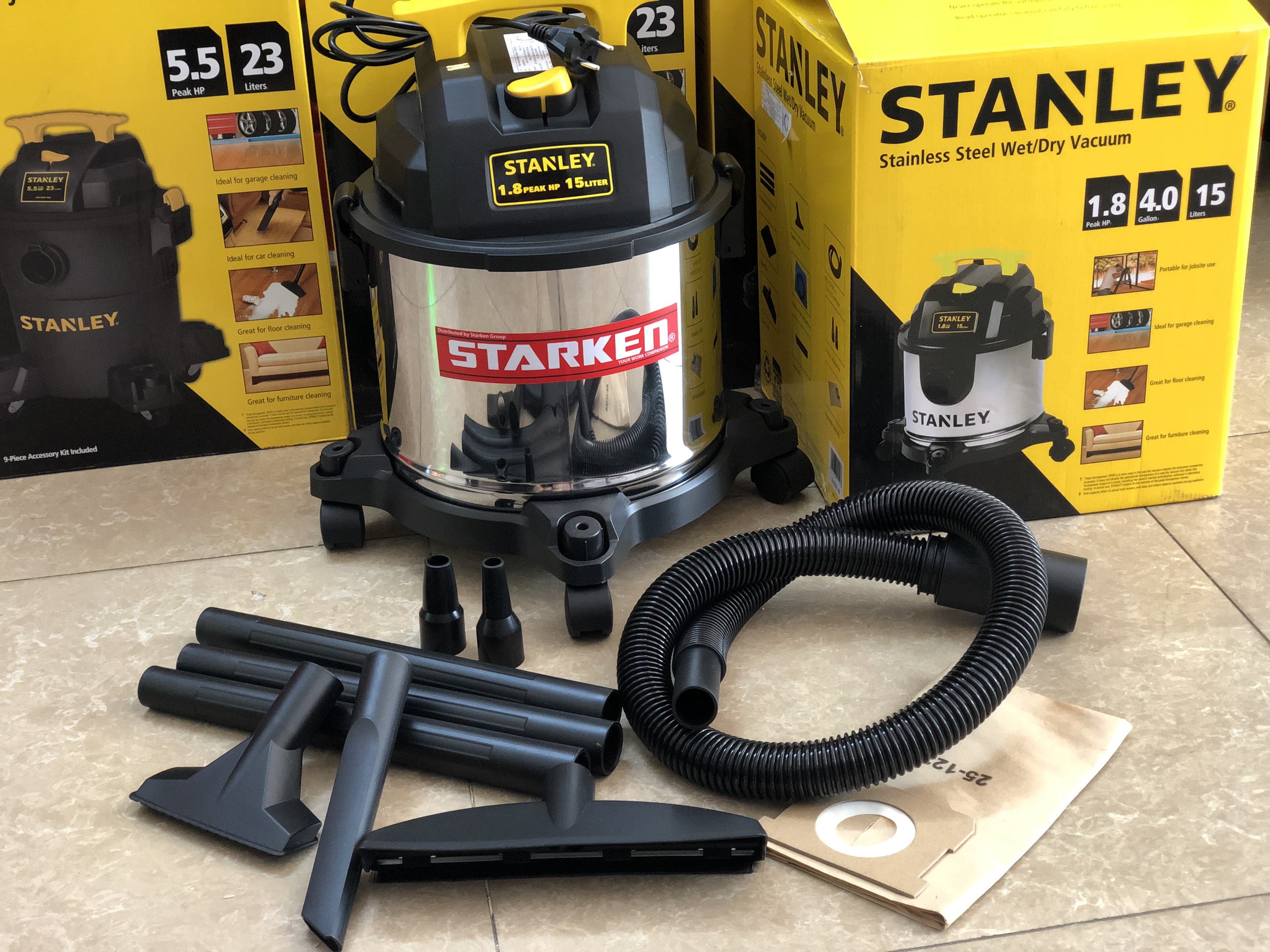 Máy hút bụi 3 chức năng Stanley SL19301-4B