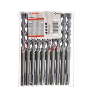 Bộ 10 mũi khoan SDS Plus 1 (12*160mm)